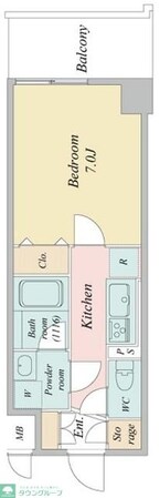 LaSante柏の物件間取画像
